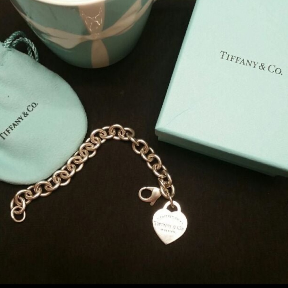 Tiffany & Co Heart Tag Braclet